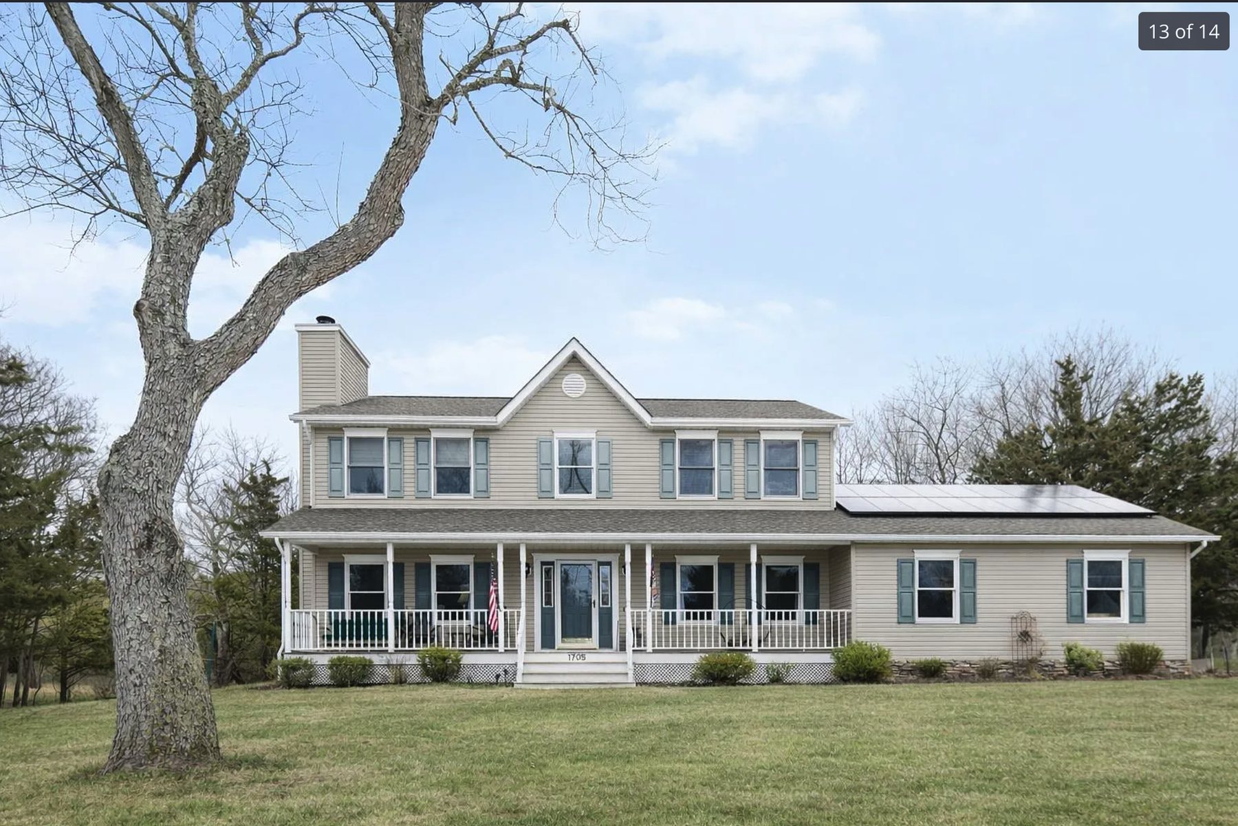 Front exterior before